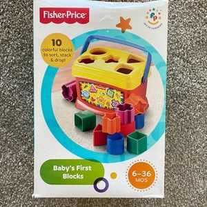 Fisher Price Brilliant Basics Baby's First Blocks